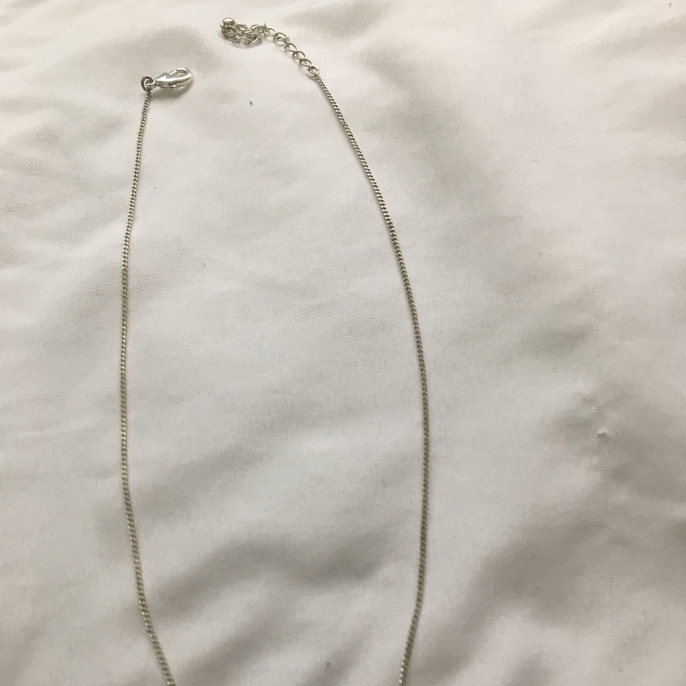 This is a beautiful silver necklace never worn